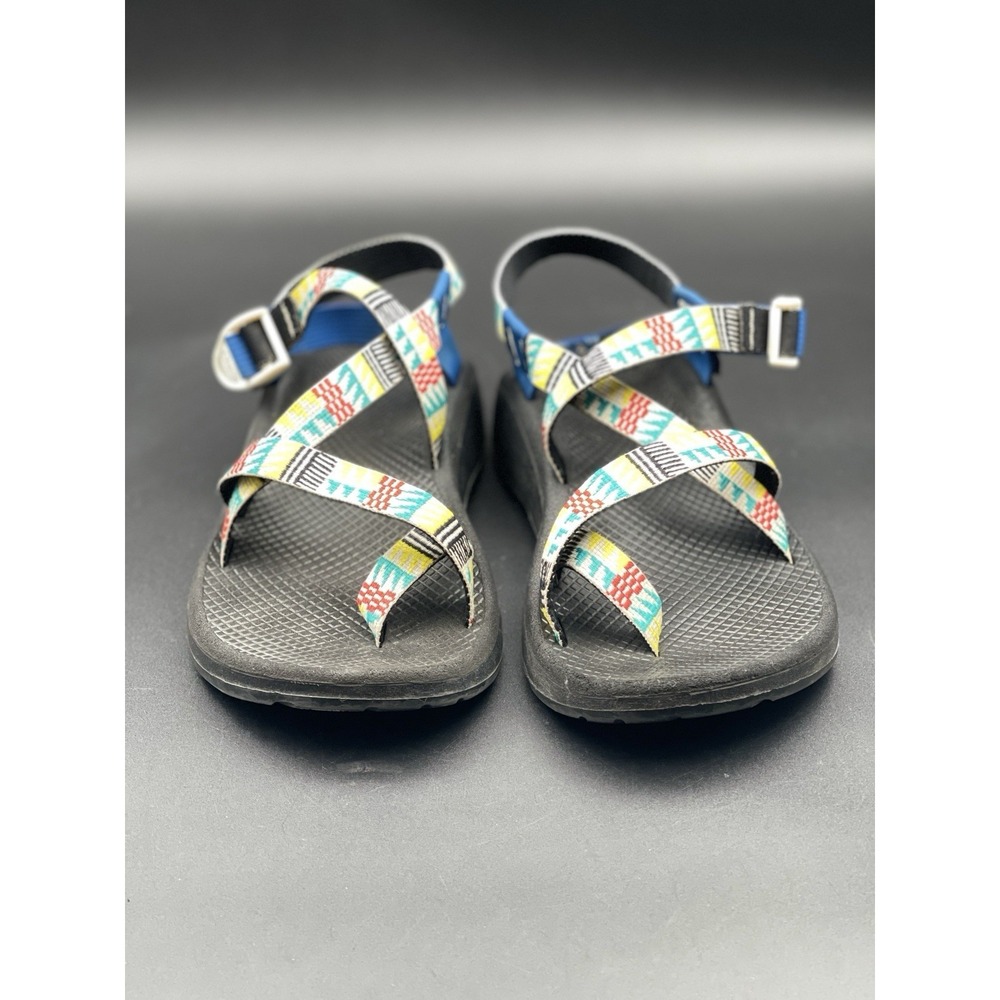 Chaco ZX/2 Classic Sandals M8/W10 Pendants Pattern Hiking USA